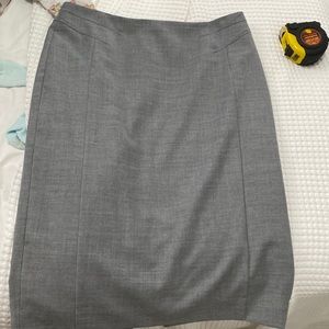 WHBM grey skirt